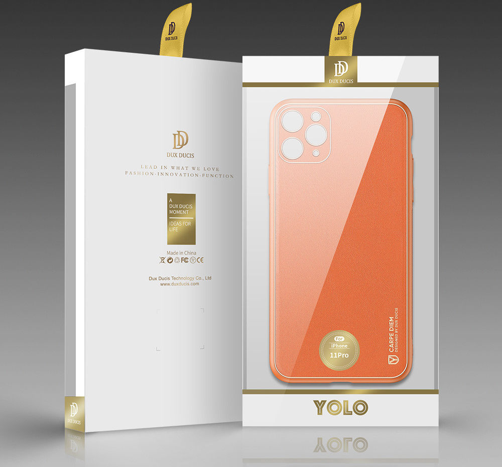 Dux Ducis Yolo Series Apple iPhone 11 Pro Hoesje Backcover Oranje afbeelding 13
