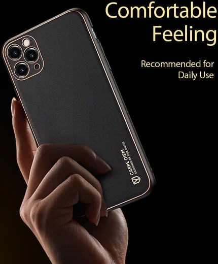 Dux Ducis Yolo Series Apple iPhone 11 Pro Max Hoesje Backcover Zwart afbeelding 8