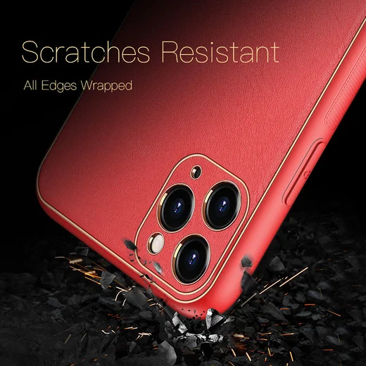 Dux Ducis Yolo Series Apple iPhone 11 Pro Max Hoesje Backcover Rood afbeelding 10