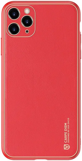 Dux Ducis Yolo Series Apple iPhone 11 Pro Max Hoesje Backcover Rood afbeelding 2