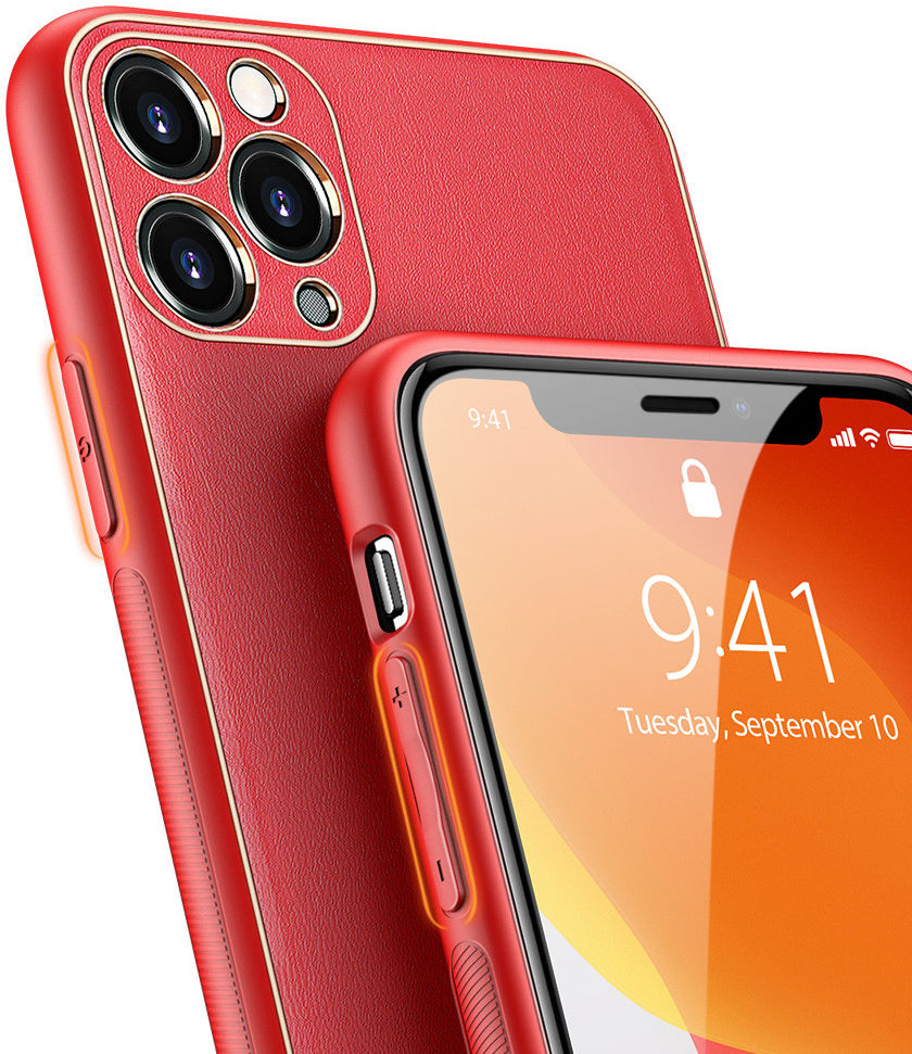 Dux Ducis Yolo Series Apple iPhone 11 Pro Max Hoesje Backcover Rood afbeelding 6