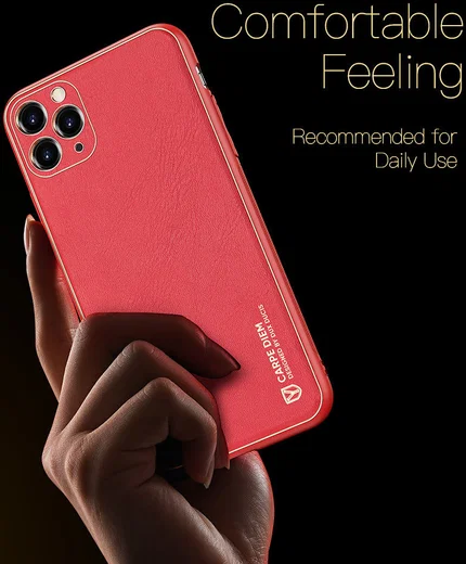 Dux Ducis Yolo Series Apple iPhone 11 Pro Max Hoesje Backcover Rood afbeelding 8