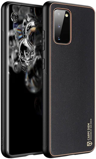 Dux Ducis Yolo Series Samsung Galaxy S20 Hoesje Backcover Zwart afbeelding 1
