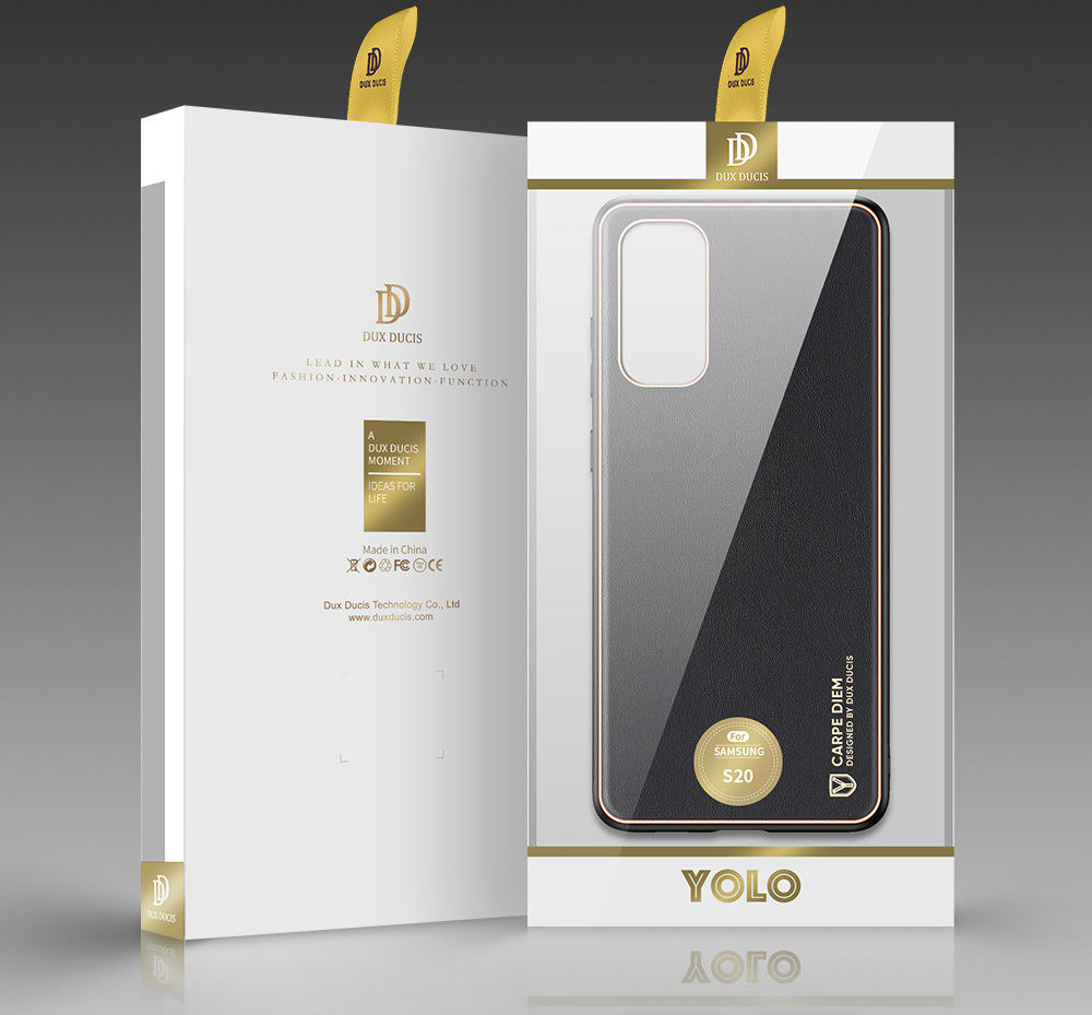 Dux Ducis Yolo Series Samsung Galaxy S20 Hoesje Backcover Zwart afbeelding 4