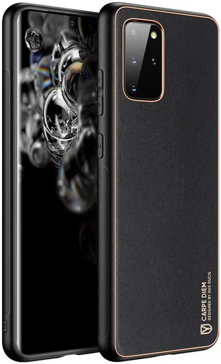 Dux Ducis Yolo Series Samsung Galaxy S20 Plus Hoesje Backcover Zwart afbeelding 1