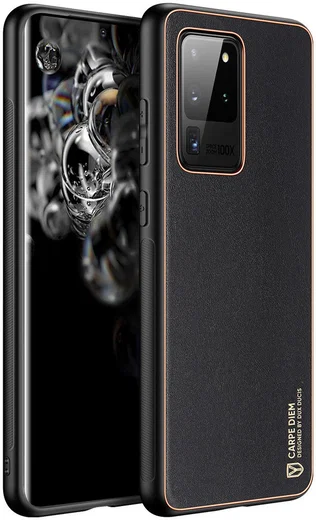 Dux Ducis Yolo Series Samsung Galaxy S20 Ultra Hoesje Backcover Zwart afbeelding 1