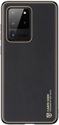 Dux Ducis Yolo Series Samsung Galaxy S20 Ultra Hoesje Backcover Zwart afbeelding 2