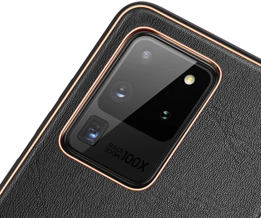 Dux Ducis Yolo Series Samsung Galaxy S20 Ultra Hoesje Backcover Zwart afbeelding 5