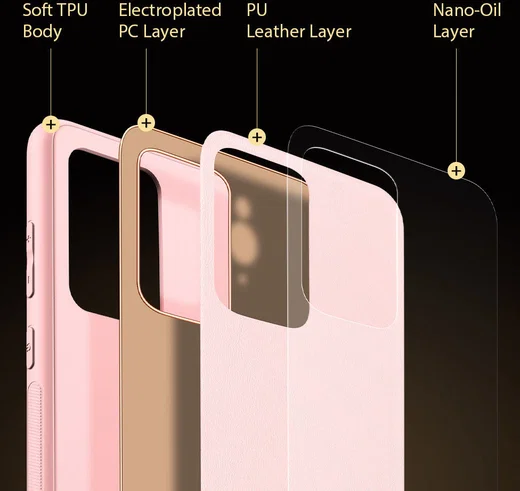 Dux Ducis Yolo Series Samsung Galaxy S20 Ultra Hoesje Backcover Roze afbeelding 9