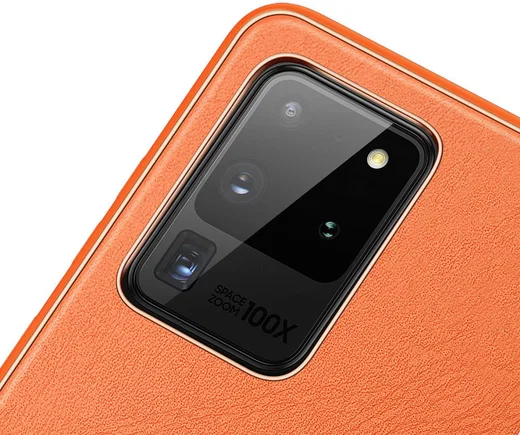 Dux Ducis Yolo Series Samsung Galaxy S20 Ultra Hoesje Backcover Oranje afbeelding 5