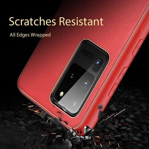 Dux Ducis Yolo Series Samsung Galaxy S20 Ultra Hoesje Backcover Rood afbeelding 10