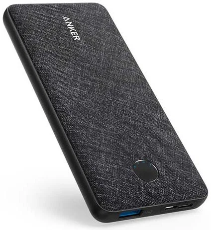 Anker PowerCore Metro Slim 12W Powerbank 10.000 mAh micro USB Zwart afbeelding 6