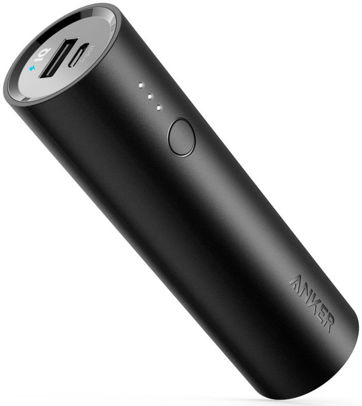 Anker PowerCore Mini Ultra Compacte Powerbank 5000 mAh Zwart afbeelding 1