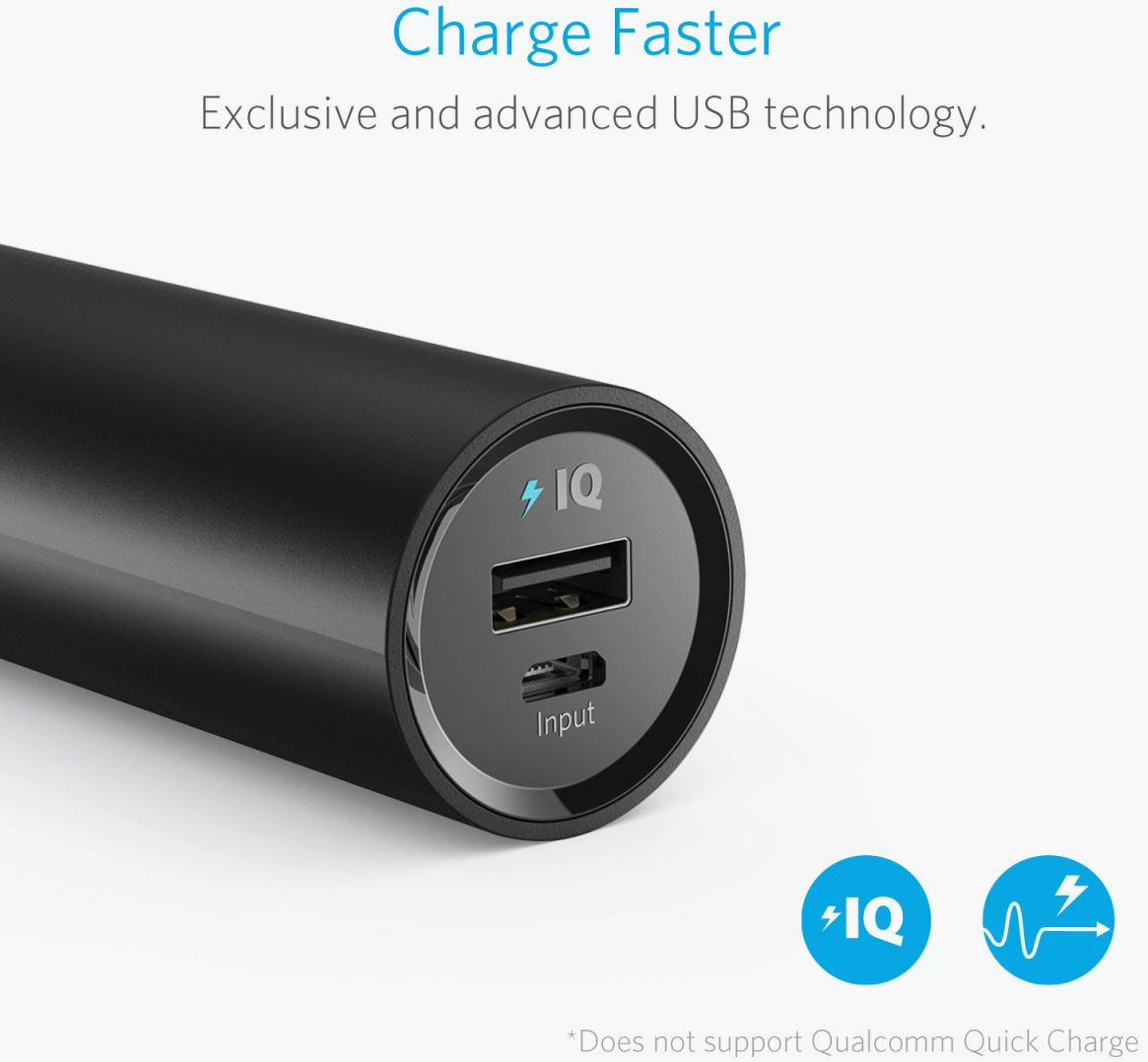 Anker PowerCore Mini Ultra Compacte Powerbank 5000 mAh Zwart afbeelding 4