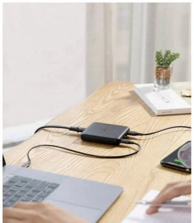Anker PowerPort Atom III Slim 65W Snellader met USB-C en 3 Poorts USB afbeelding 2