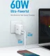 Anker PowerPort+ Atom III 60W Snel Lader met USB en USB-C Wit afbeelding 2