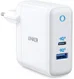 Anker PowerPort+ Atom III 60W Snel Lader met USB en USB-C Wit afbeelding 1