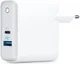 Anker PowerPort PD+ 2 Oplader 33W met USB en USB-C Power Delivery Wit afbeelding 2