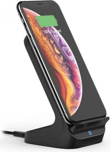 Anker PowerWave+ Stand met Draadloos Opladen 10W Zwart afbeelding 1