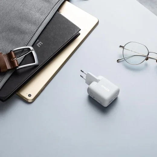 Anker PowerPort III Mini 30W USB-C PowerIQ 3.0 Snellader Wit afbeelding 3