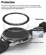 Ringke Bezel Styling Galaxy Watch 3 41MM Randbeschermer RVS Zwart afbeelding 2