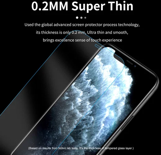 Nillkin iPhone 12 / 12 Pro Anti-Explosion Glass 0,2mm Screen Protector afbeelding 3