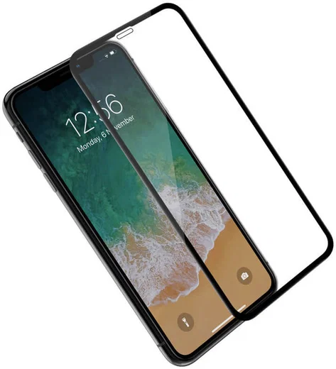 Nillkin Apple iPhone 11 Anti-Explosion Glass Screen Protector Zwart afbeelding 2