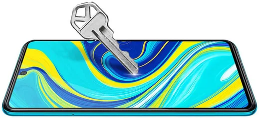 Nillkin Xiaomi Redmi Note 9 Pro Anti-Explosion Screen Protector Zwart afbeelding 5