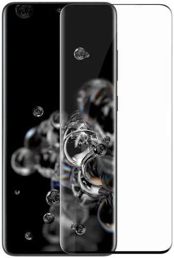 Nillkin Samsung Galaxy S20 Ultra Curved Screen Protector Zwart afbeelding 2