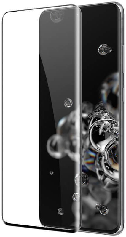 Nillkin Samsung Galaxy S20 Ultra Curved Screen Protector Zwart afbeelding 3
