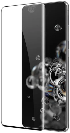 Nillkin Samsung Galaxy S20 Ultra Curved Screen Protector Zwart afbeelding 3
