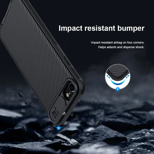 Nillkin CamShield iPhone 7/8/SE (2020/2022) Hoesje met Camera Slider afbeelding 11