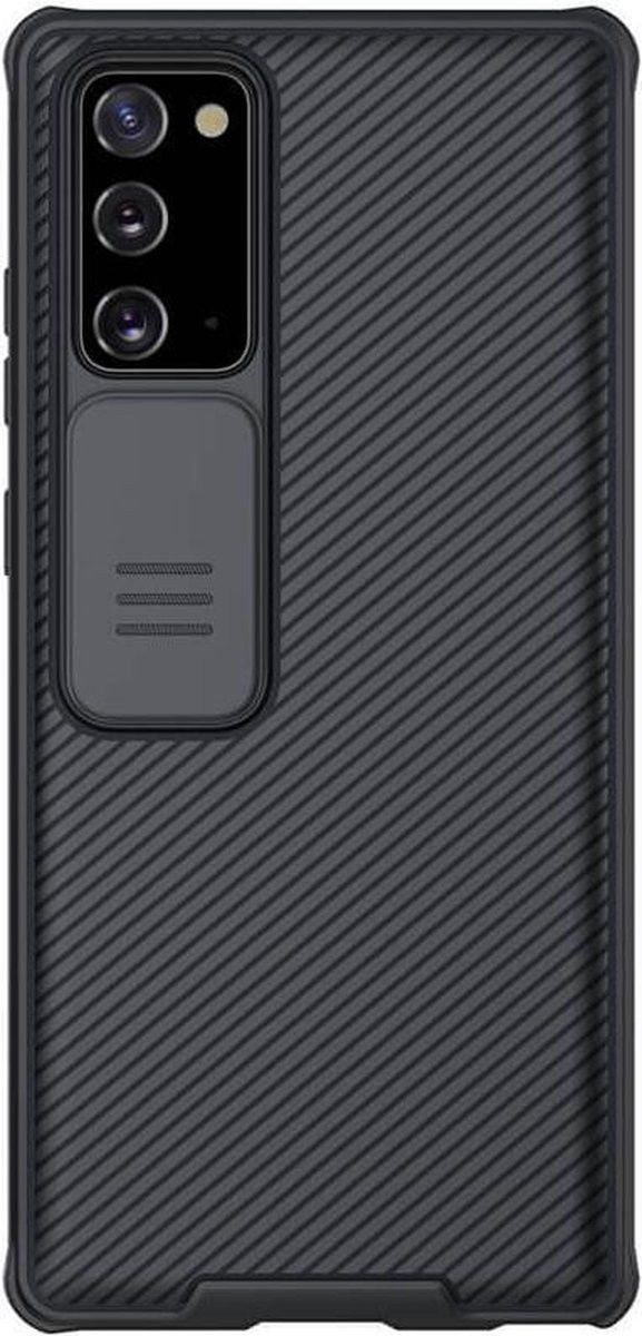Nillkin CamShield Samsung Galaxy Note 20 Hoesje Camera Slider Zwart afbeelding 1