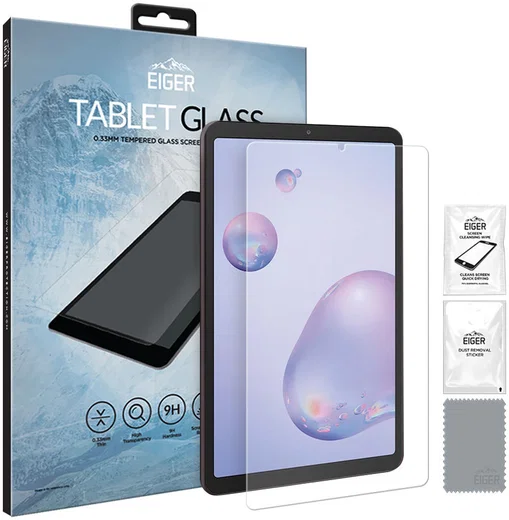 Eiger Samsung Galaxy Tab A 8.4 2020 Tempered Glass Case Friendly Plat afbeelding 1