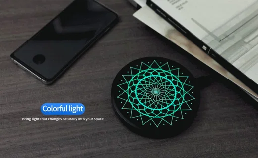 Nillkin Power Color Fast Wireless Charger 15W Magic Array Zwart afbeelding 12