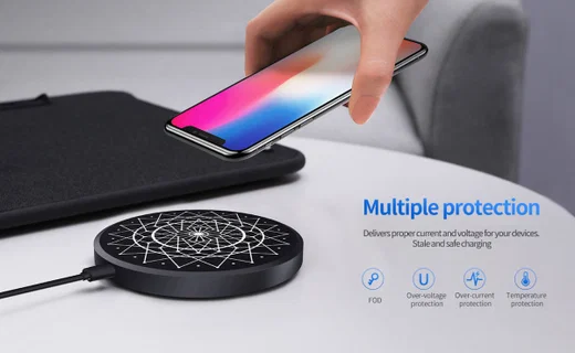 Nillkin Power Color Fast Wireless Charger 15W Magic Array Zwart afbeelding 13