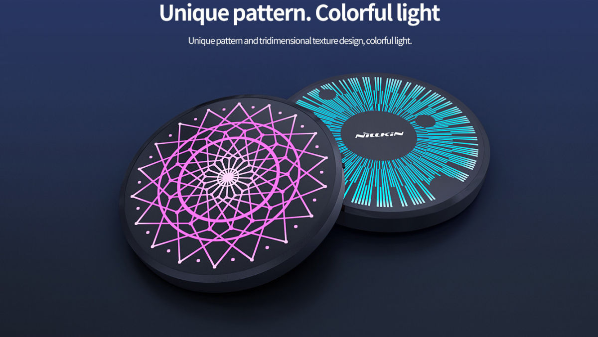 Nillkin Power Color Fast Wireless Charger 15W Planet Zwart afbeelding 5