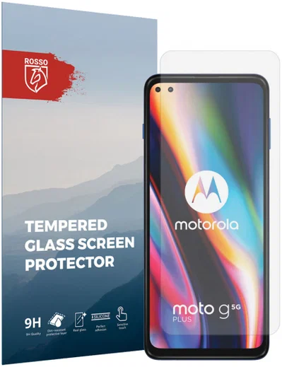 Rosso Motorola Moto G 5G Plus 9H Tempered Glass Screen Protector afbeelding 1