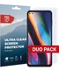 Rosso Motorola Moto G 5G Plus Ultra Clear Screen Protector Duo Pack afbeelding 1
