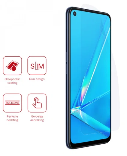 Rosso Oppo A52 / A72 Ultra Clear Screen Protector Duo Pack afbeelding 2