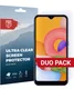 Rosso Samsung Galaxy A01 Ultra Clear Screen Protector Duo Pack afbeelding 1