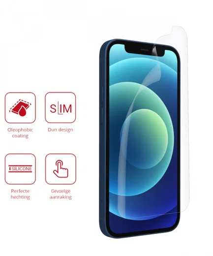 Rosso Apple iPhone 12 Mini Ultra Clear Screen Protector Duo Pack afbeelding 2