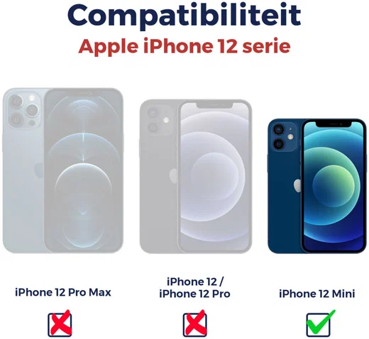 Rosso Apple iPhone 12 Mini Ultra Clear Screen Protector Duo Pack afbeelding 11