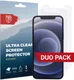Rosso Apple iPhone 12 / 12 Pro Ultra Clear Screen Protector Duo Pack