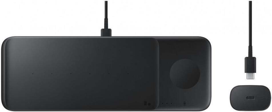 Originele Samsung 3-in-1 Draadloze Oplader Smartphone/Buds/Watch Zwart afbeelding 15