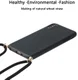 Apple iPhone XS Max Hoesje Back Cover Flexibel TPU met Koord Zwart afbeelding 3