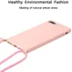 Apple iPhone 6 Plus / 6S Plus / 7 Plus / 8 Plus Hoesje met Koord Roze afbeelding 3