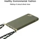 Apple iPhone 6/6S/7/8 Hoesje Back Cover Flexibel TPU met Koord Groen afbeelding 4
