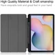 Samsung Galaxy Tab S7 Hoesje Tri-Fold Book Case Galaxy Print afbeelding 5