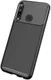 Huawei P40 Lite E Hoesje Geborsteld Carbon Zwart afbeelding 2